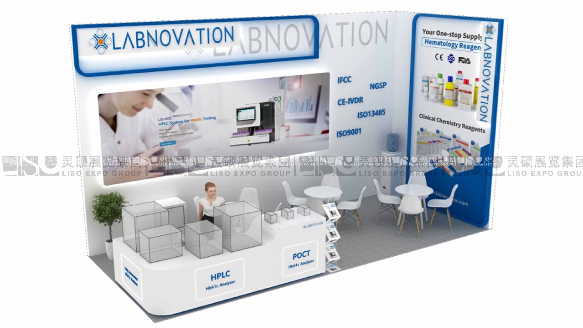 國(guó)外展臺(tái)設(shè)計(jì)搭建-雷諾華