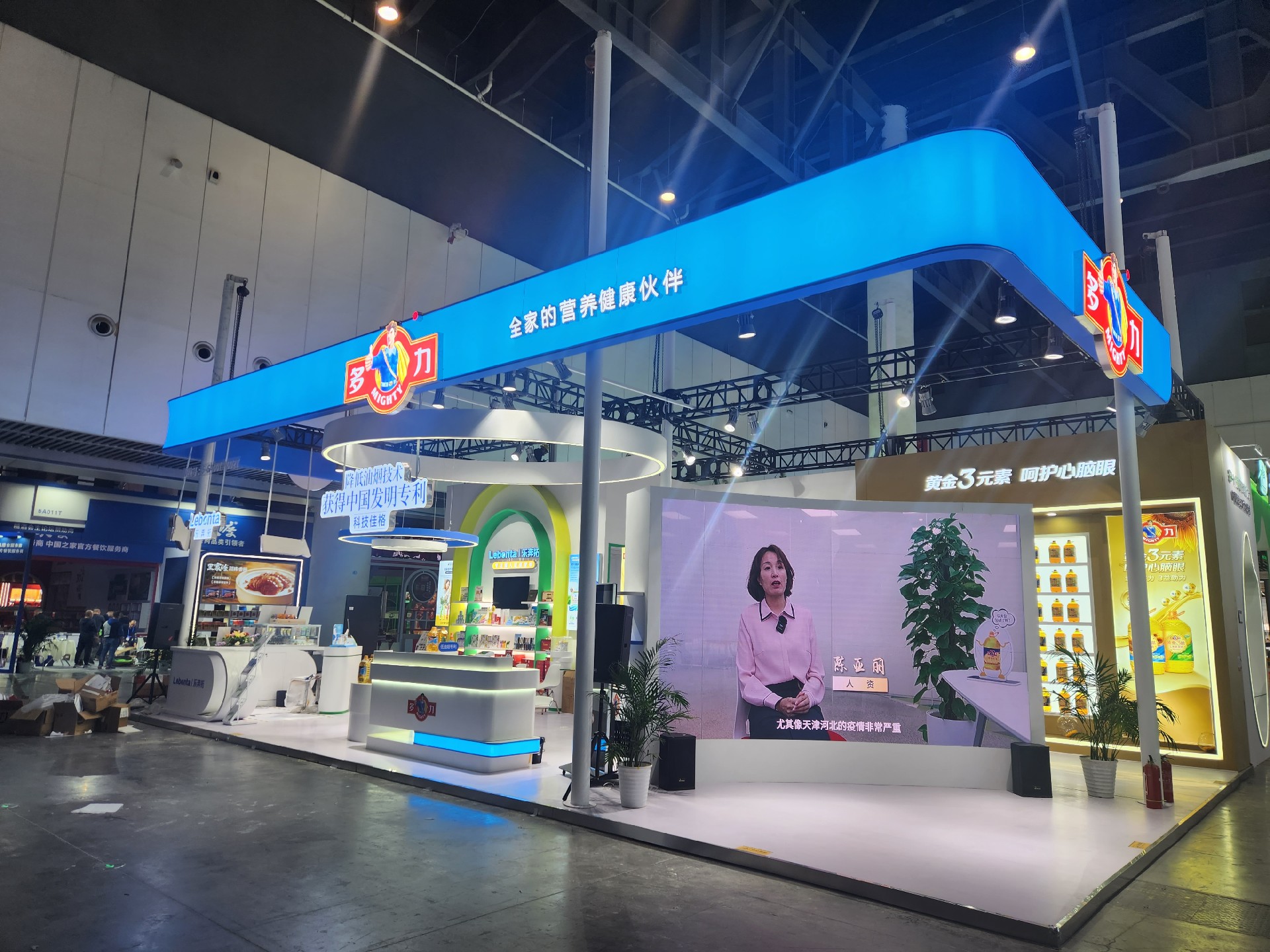 成都糖酒會(huì)展臺(tái)搭建案例-多力