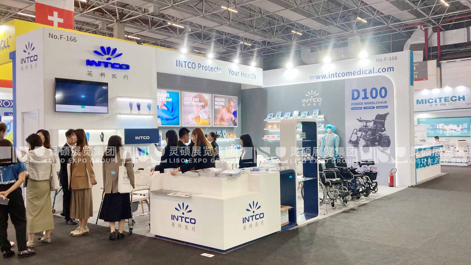 hospitalar展臺(tái)設(shè)計(jì)搭建-英科