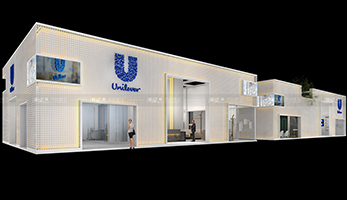 上海展臺設計搭建案例（聯(lián)合利華）