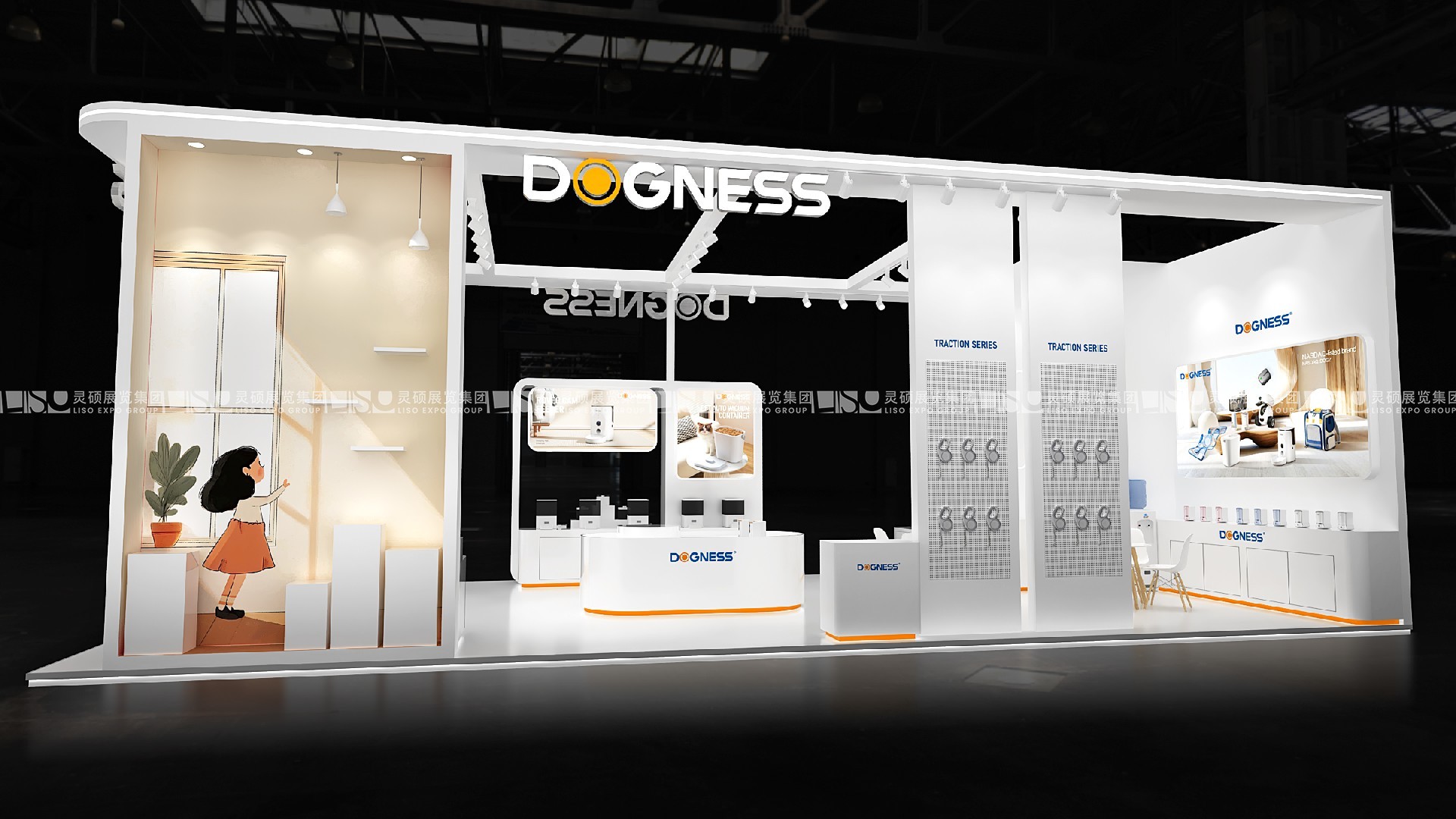 上海展臺設(shè)計搭建（亞洲寵物展覽會）